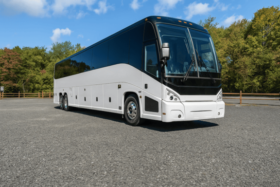 Charter Bus Rental Palatine 56 Passenger Charter Bus